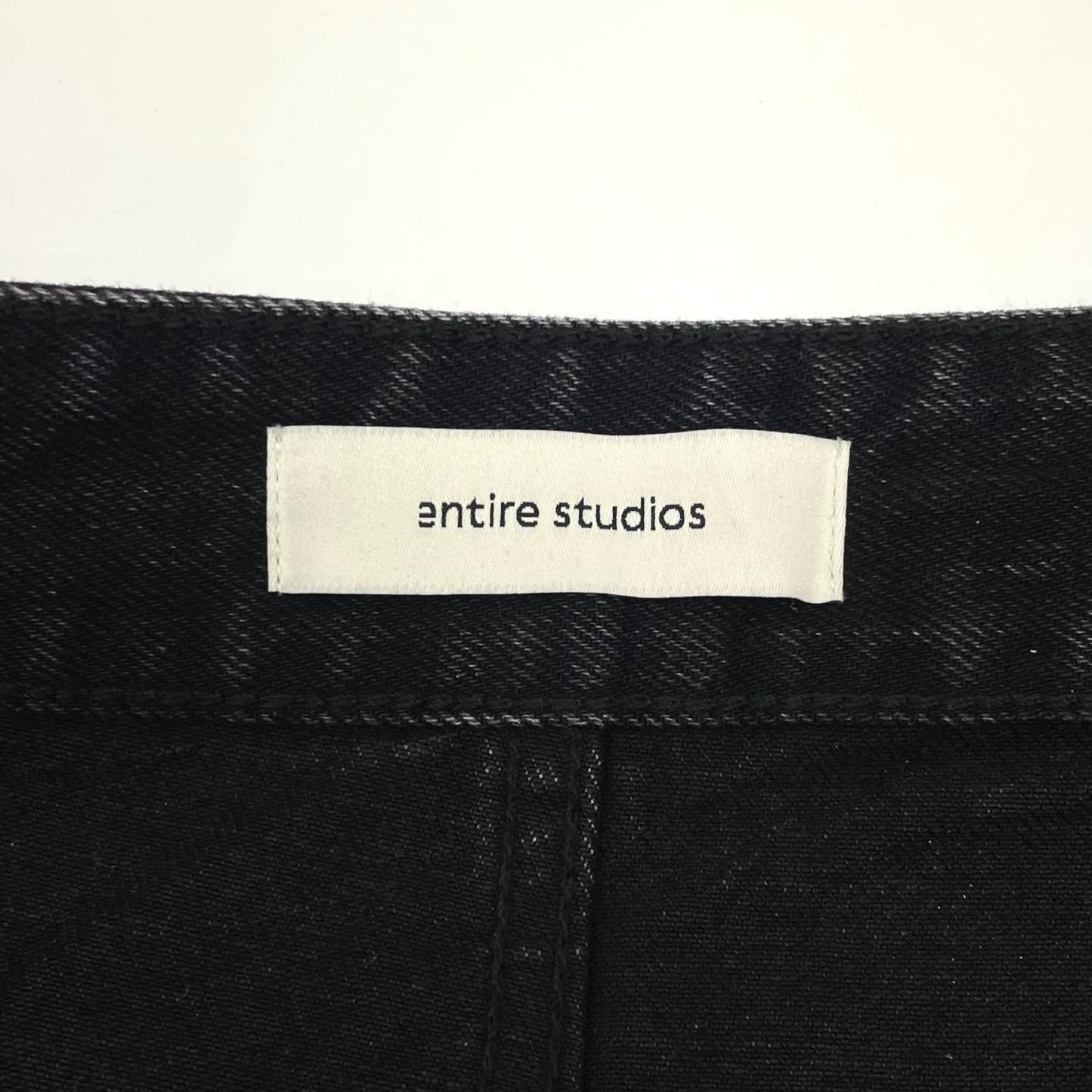 【中古】entire studios | エンタイアスタジオ　26SS GEM JEANS デニムパンツ ESSS26DP03012 ブラック サイズ：S【尾張小牧店】