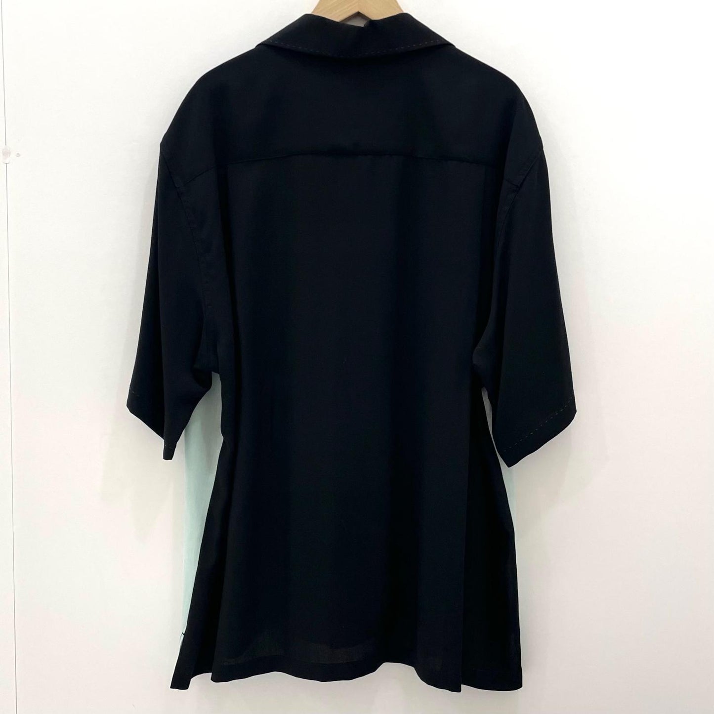 【中古】WACKOMARIA | ワコマリア SWITCHING SHIRT S/S TYPE-1 アロハシャツ 半袖シャツ　26SS-WMS-OC02 グリーン×ブラック サイズ：M【尾張小牧店】