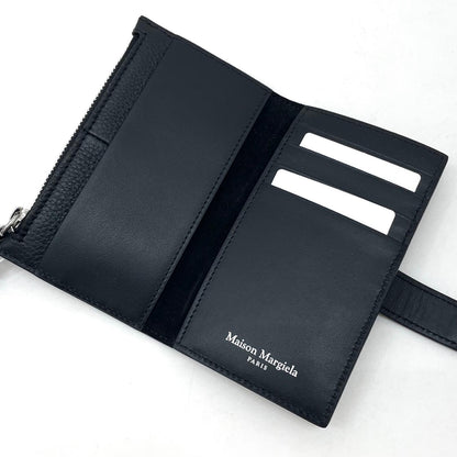 【中古】Maison Margiela | メゾンマルジェラ Card holder + Coin Purse With Zip コインケース SA2VX0009 P7268 ブラック【尾張小牧店】