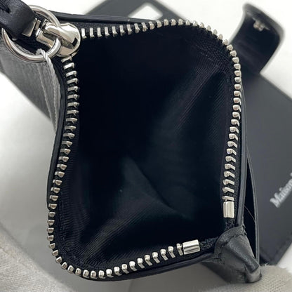 【中古】Maison Margiela | メゾンマルジェラ Card holder + Coin Purse With Zip コインケース SA2VX0009 P7268 ブラック【尾張小牧店】