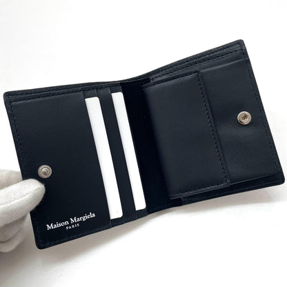 【中古】Maison Margiela | メゾンマルジェラ WALLET CLIP 2 二つ折り財布 SA2UI0021 P7268 ブラック【尾張小牧店】