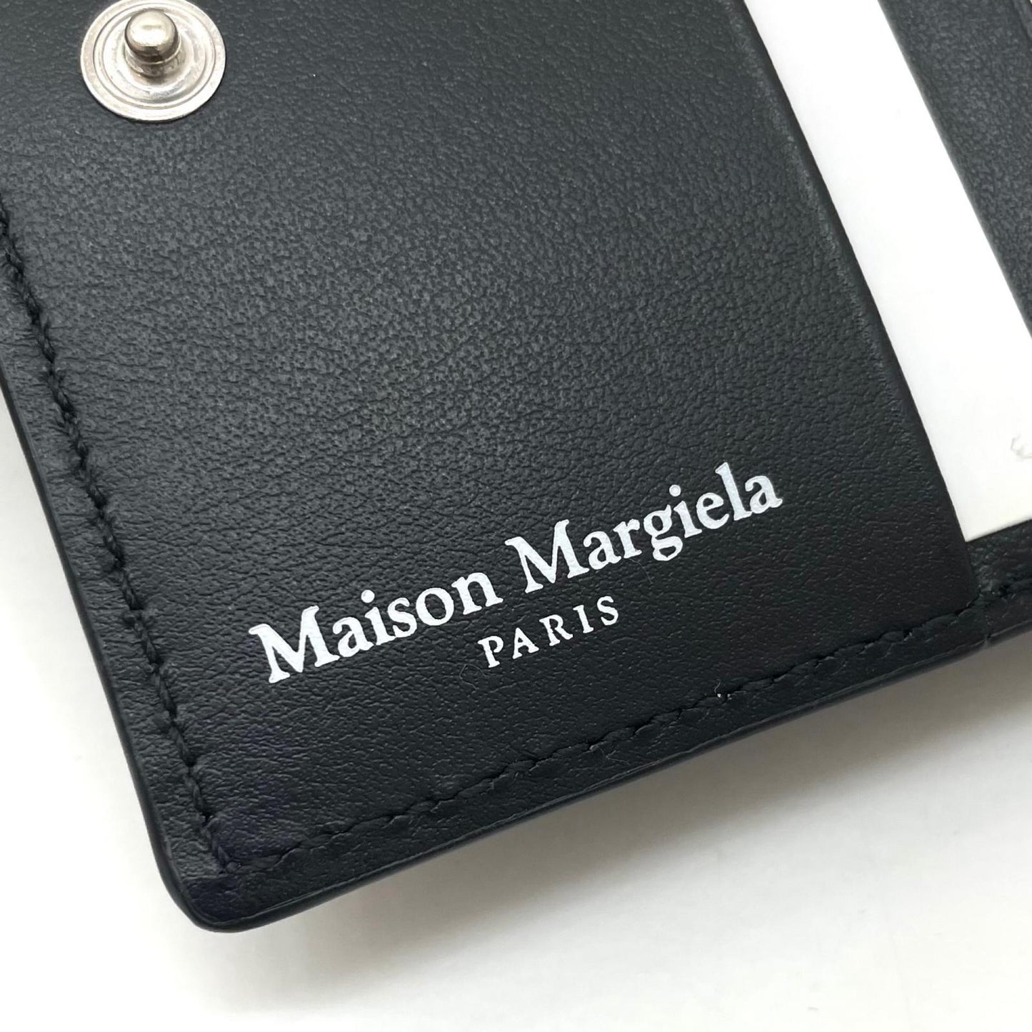 【中古】Maison Margiela | メゾンマルジェラ WALLET CLIP 2 二つ折り財布 SA2UI0021 P7268 ブラック【尾張小牧店】