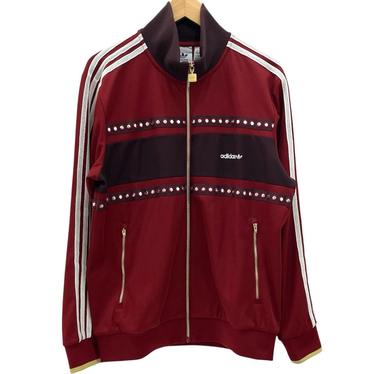 【中古】adidas | アディダス クリケットインスパイアード ジャージ トラックジャケット　KA4388 レッド サイズ：L【尾張小牧店】