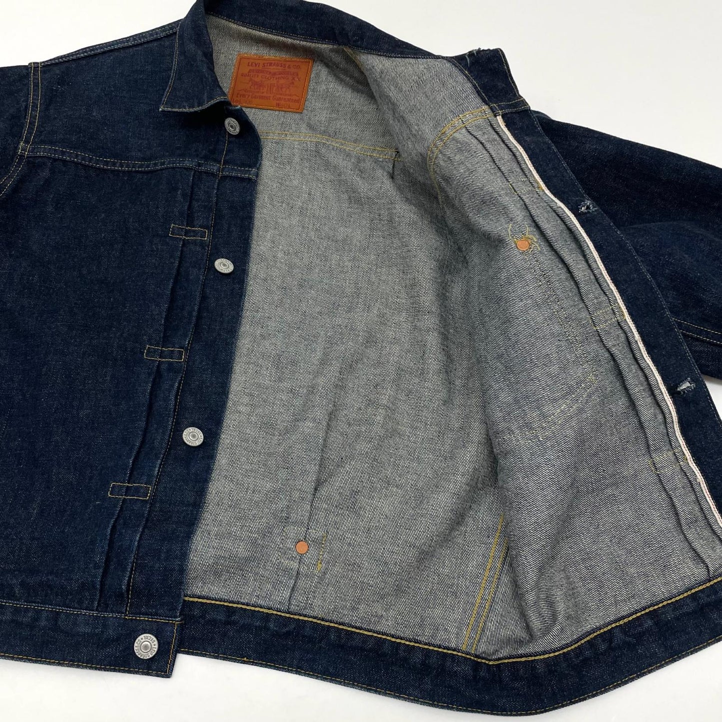 【中古】Levi's | リーバイス　90's 日本製/復刻　1st TYPE 大戦モデル　506 デニムジャケット 71506-XX ネイビー サイズ：40【尾張小牧店】
