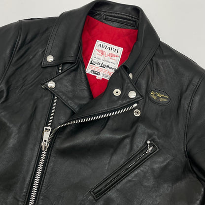 【中古】LEWIS LEATHER | ルイスレザー 441T レザージャケット ブラック サイズ：40【尾張小牧店】