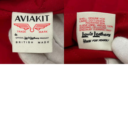 【中古】LEWIS LEATHER | ルイスレザー 441T レザージャケット ブラック サイズ：40【尾張小牧店】