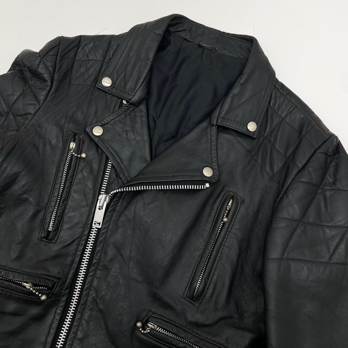 【中古】OLD | オールド　70s-80s UKライダース ライダースジャケット ブラック【尾張小牧店】