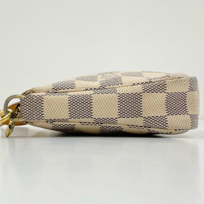 【中古】LOUIS VUITTON | ルイ・ヴィトン アクセソワール ダミエ アズール ショルダーバッグ N41207 ホワイト【尾張小牧店】
