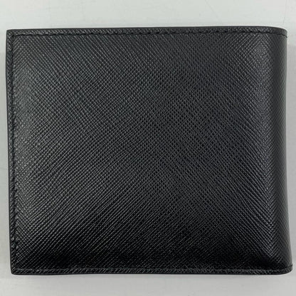 【中古】PRADA | プラダ サフィアーノ 二つ折り財布 2M0738 ブラック【尾張小牧店】