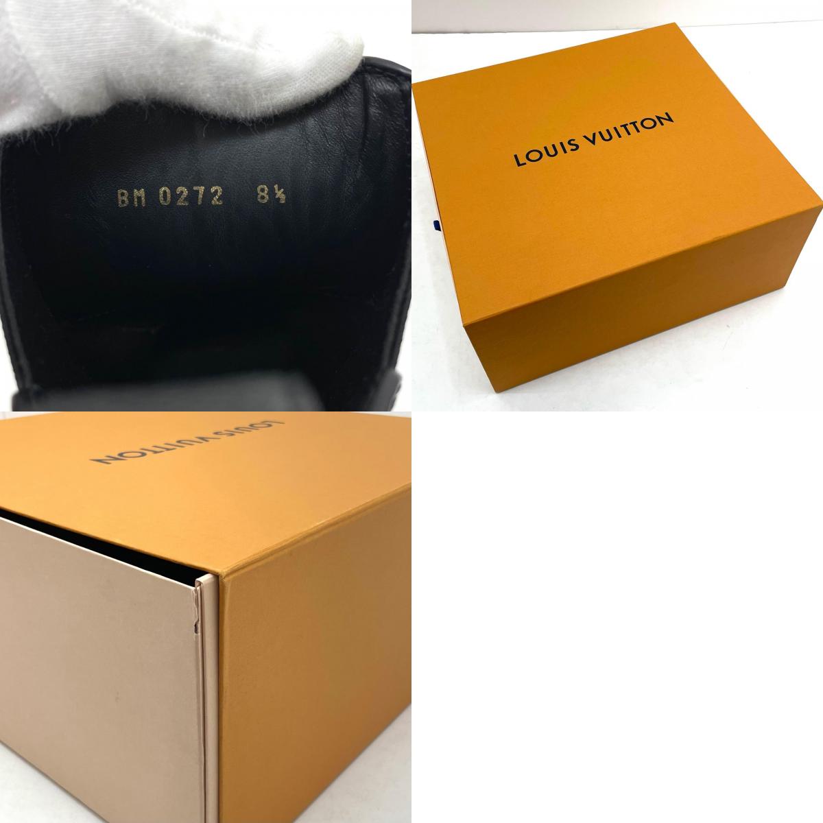 【中古】LOUIS VUITTON | ルイ・ヴィトン　バロックライン サイドゴアブーツ BM0272　ブラック【尾張小牧店】