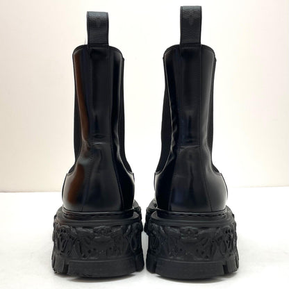 【中古】LOUIS VUITTON | ルイ・ヴィトン　バロックライン サイドゴアブーツ BM0272　ブラック【尾張小牧店】