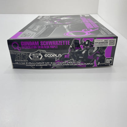 1/144HGガンダムシュバルゼッテ(リサーキュレーションカラー/ネオンパープル) 「機動戦士ガンダム 水星の魔女」 HYPER PLAMO Fes 2024限定【尾張小牧店】