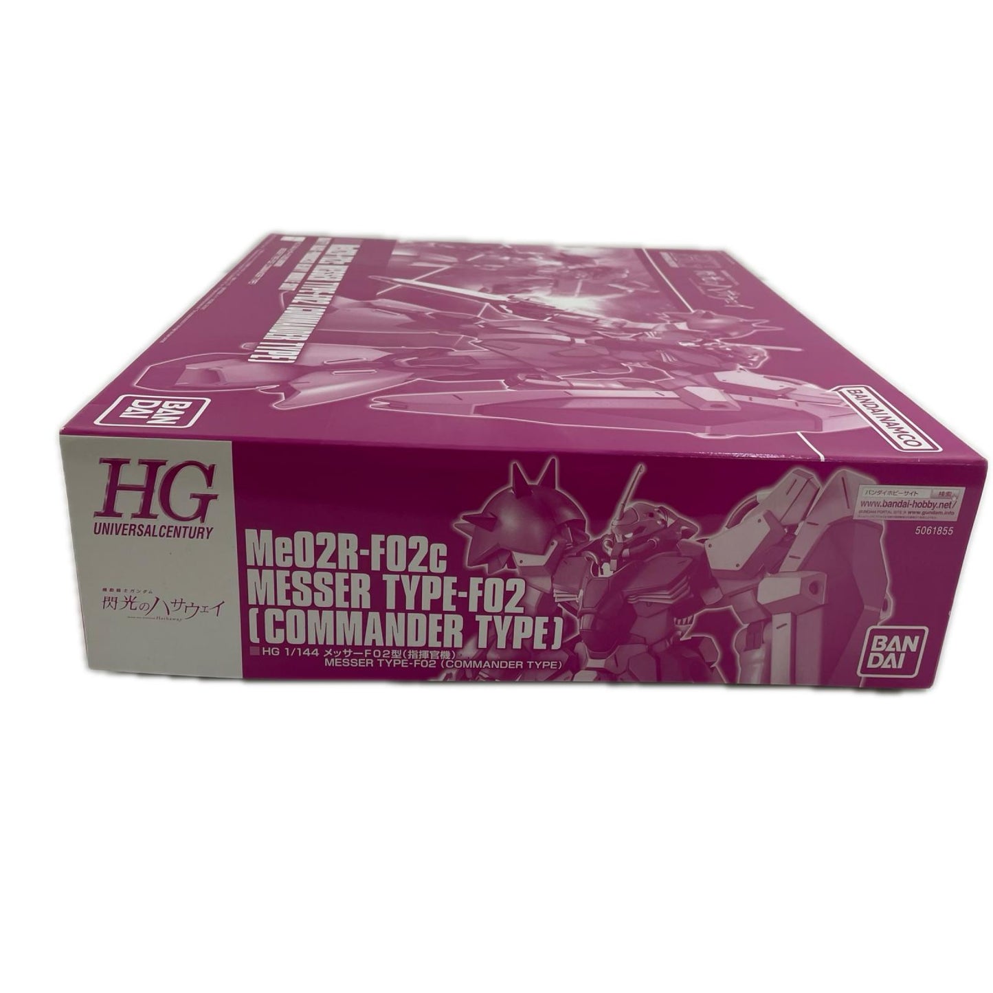 【尾張小牧店】 中古 1/144HGMe02RメッサーF02型(指揮官機)「機動戦士ガンダム 閃光のハサウェイ」 【714】