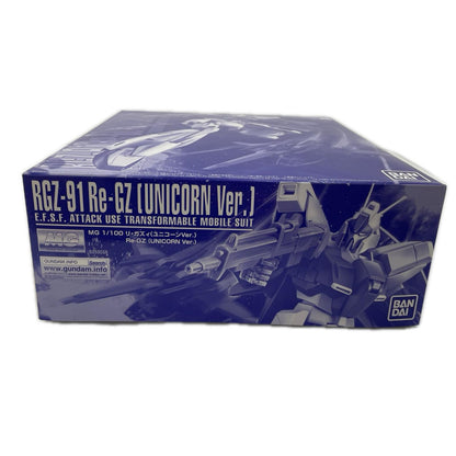 【尾張小牧店】 中古 1/100MGRGZ-91リ・ガズィ(ユニコーンVer.)「機動戦士ガンダム」 【714】