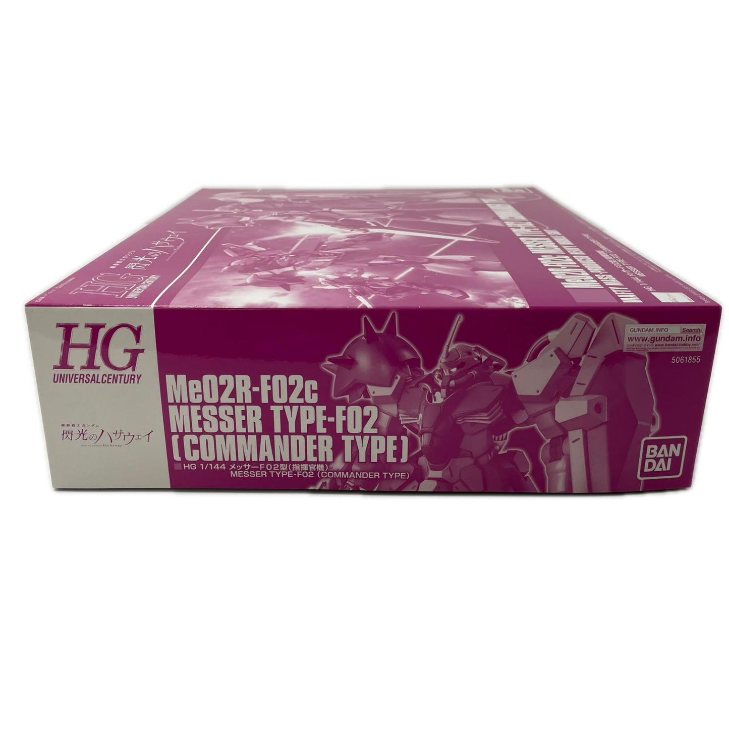 【尾張小牧店】 中古 1/144HGMe02RメッサーF02型(指揮官機)「機動戦士ガンダム閃光のハサウェイ」 【714】