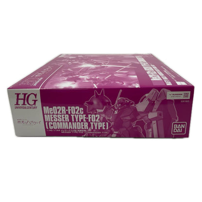 【尾張小牧店】 中古 1/144HGMe02RメッサーF02型(指揮官機)「機動戦士ガンダム閃光のハサウェイ」 【714】