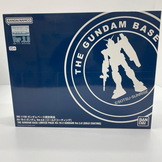1/100MGRX-78-2ガンダムVer.3.0ゴールドコーティング「機動戦士ガンダム」 ガンダムベース限定景品【尾張小牧店】