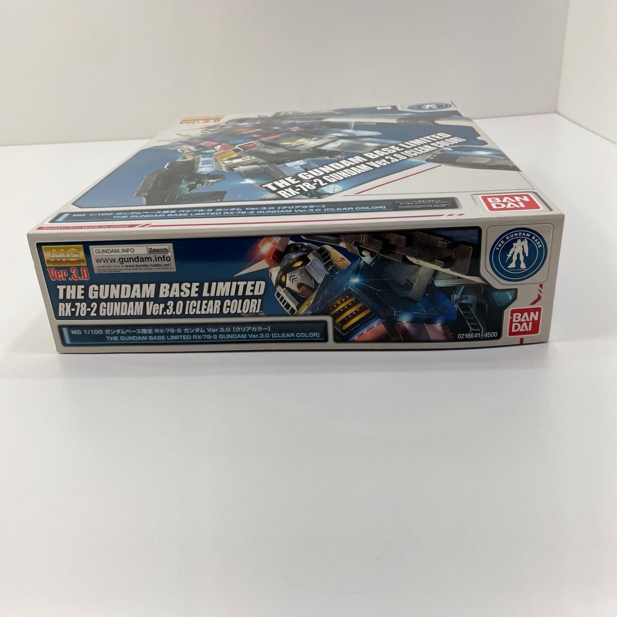 1/100MGRX-78-2ガンダムVer.3.0クリアカラー「機動戦士ガンダム」 ガンダムべース限定【尾張小牧店】