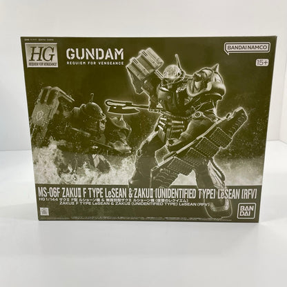 1/144HGザクIIF型ルショーン機&無識別型ザクIIF型 ﾙｼｮｰﾝ機&無識別型 (復讐のレクイエム)【尾張小牧店】