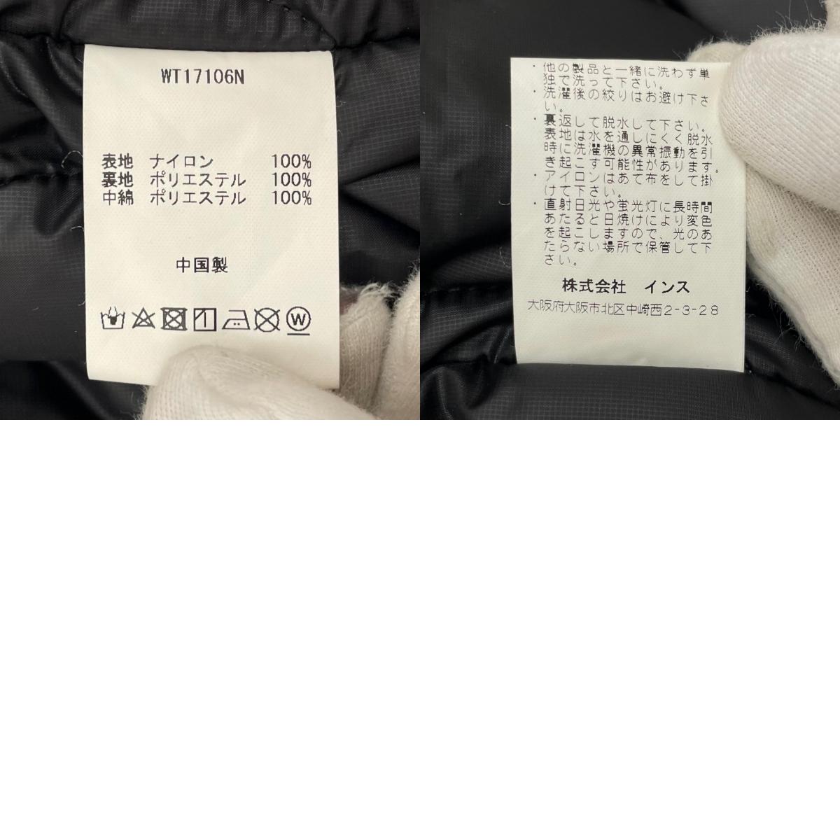 【中古】WILD THINGS | ワイルドシングス イーベント デナリ ジャケット 中綿ジャケット ブラック サイズ：L【尾張小牧店】