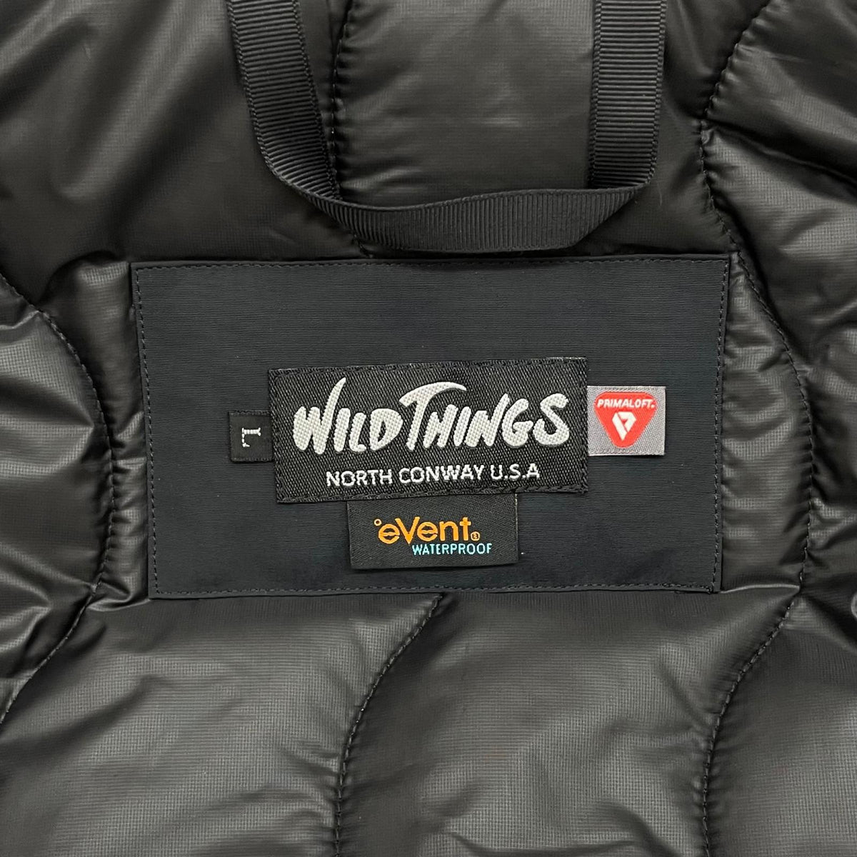【中古】WILD THINGS | ワイルドシングス イーベント デナリ ジャケット 中綿ジャケット ブラック サイズ：L【尾張小牧店】