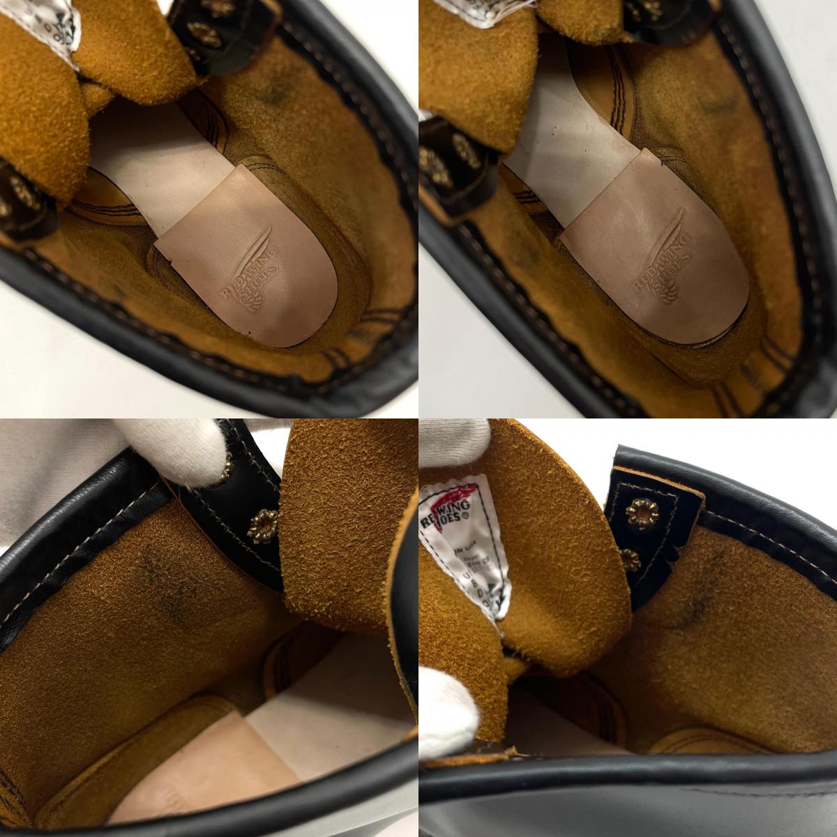 【中古】RED WING | レッドウィング ベックマンフラットボックス ブーツ ブラック 26.5cm【尾張小牧店】