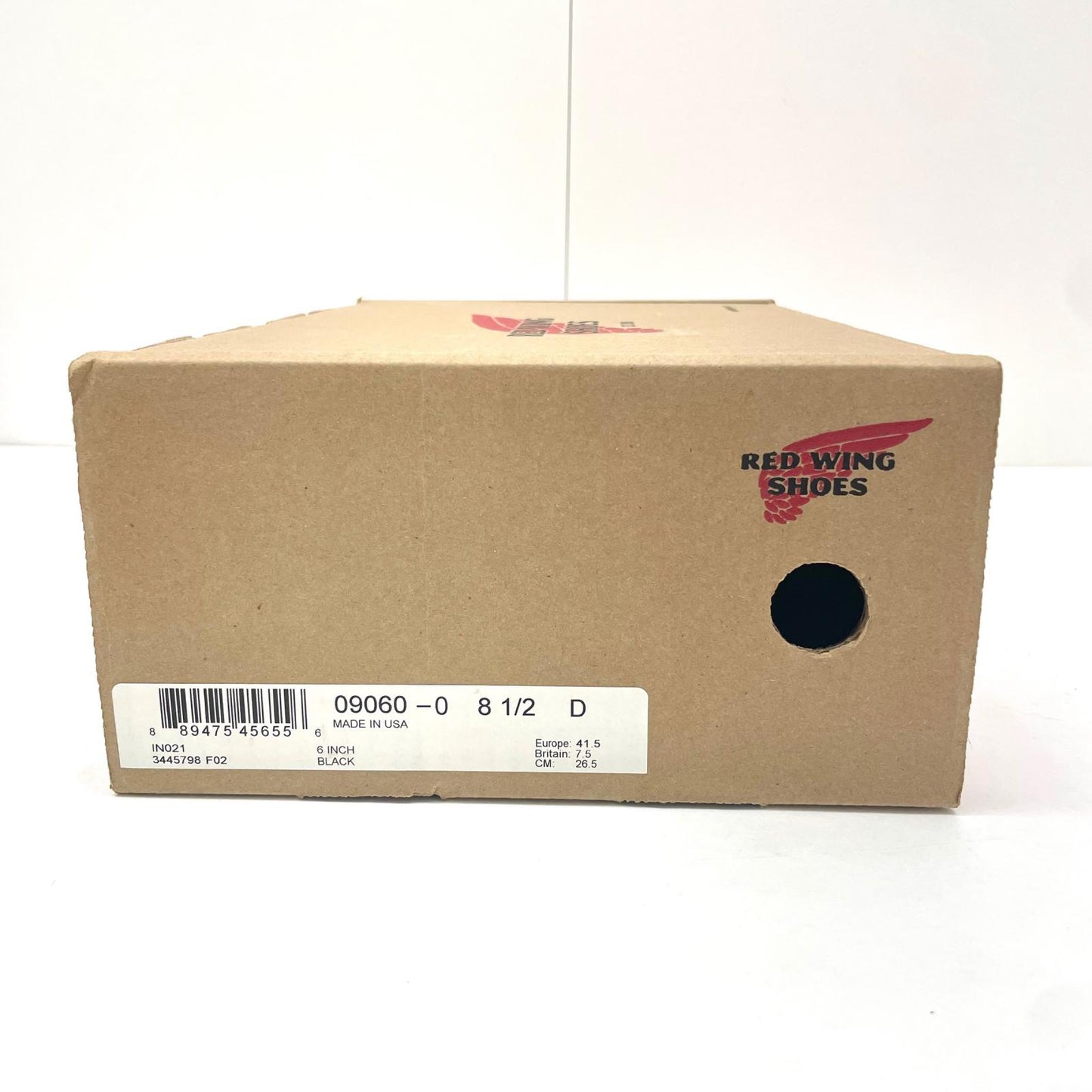 RED WING | レッドウィング ベックマンフラットボックス ブーツ 26.5cm ブラック【尾張小牧店】