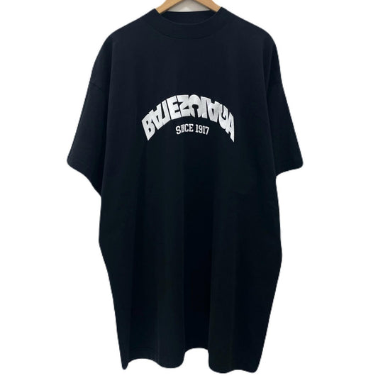 【中古】BALENCIAGA | バレンシアガ Flip Oversized Tee 半袖Ｔシャツ ブラック サイズ：3【尾張小牧店】