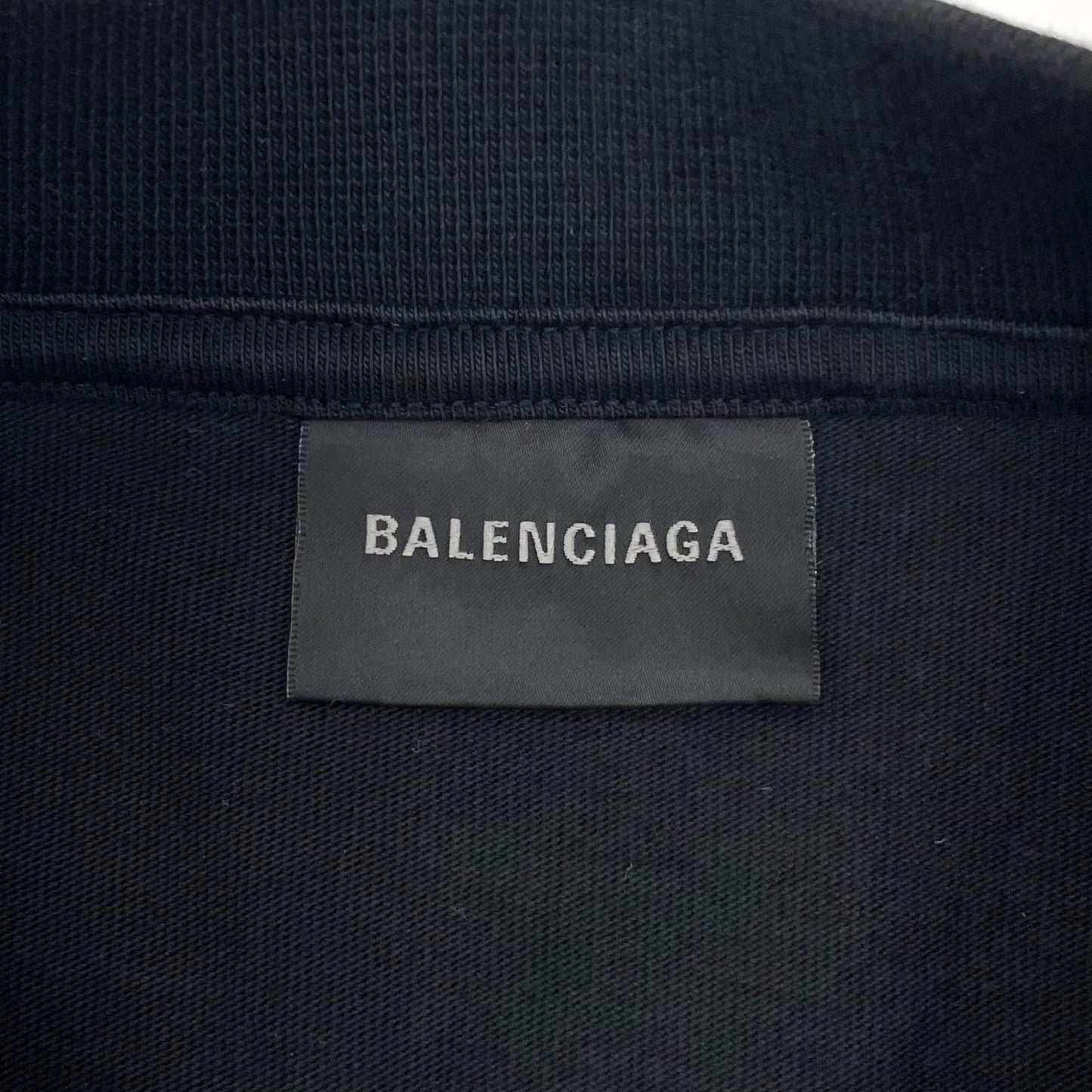 【中古】BALENCIAGA | バレンシアガ Flip Oversized Tee 半袖Ｔシャツ ブラック サイズ：3【尾張小牧店】