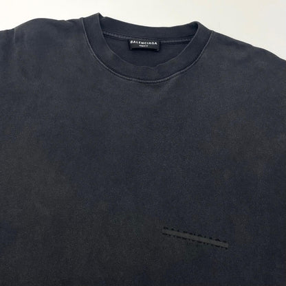 【中古】BALENCIAGA | バレンシアガ Oversized T-shirt 半袖Ｔシャツ ブラック サイズ：4【尾張小牧店】