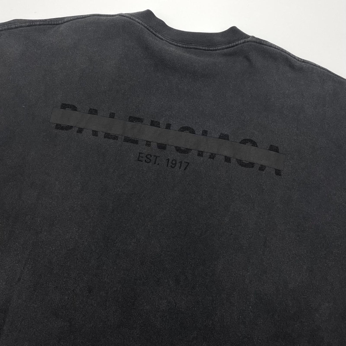 【中古】BALENCIAGA | バレンシアガ Oversized T-shirt 半袖Ｔシャツ ブラック サイズ：4【尾張小牧店】