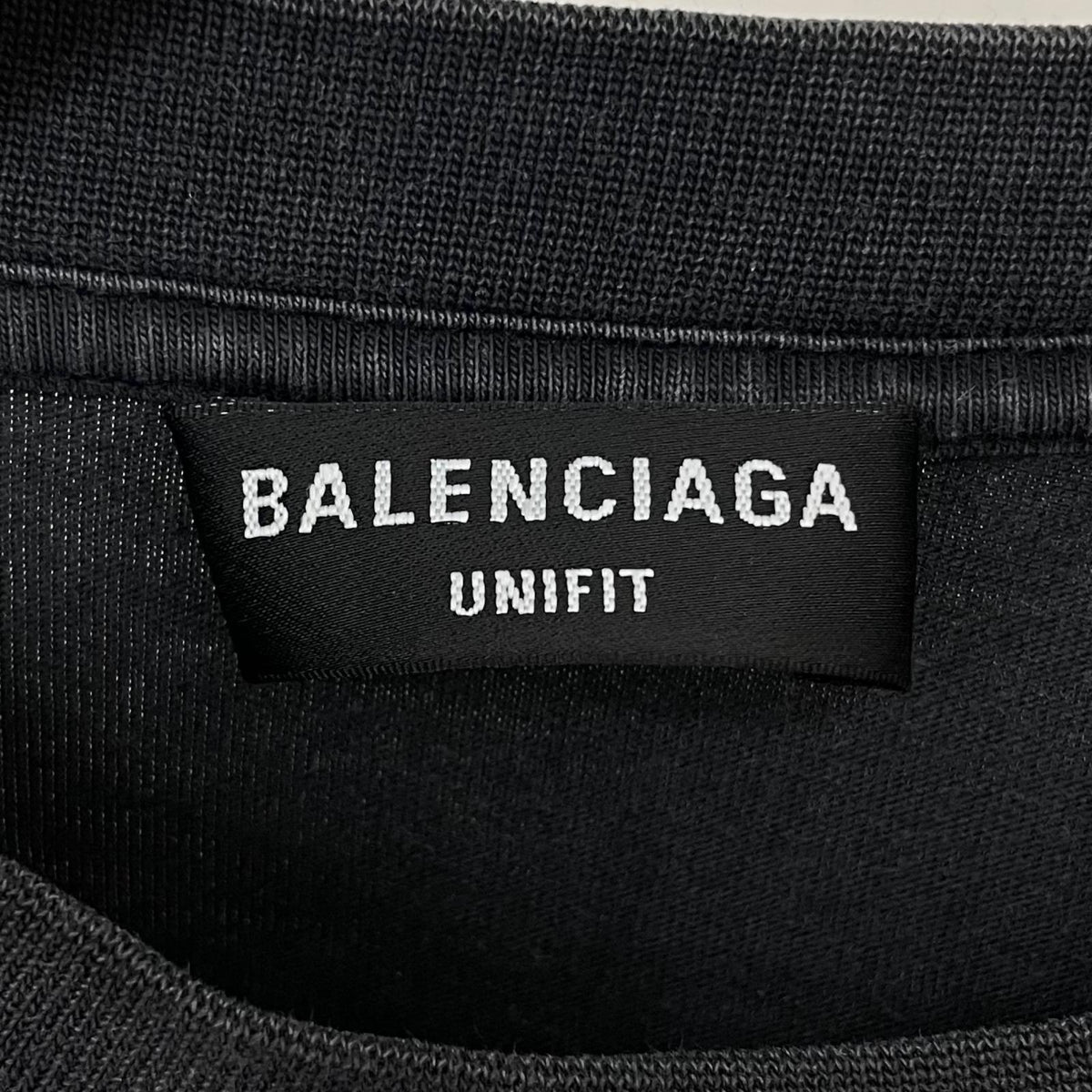 【中古】BALENCIAGA | バレンシアガ Oversized T-shirt 半袖Ｔシャツ ブラック サイズ：4【尾張小牧店】