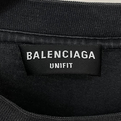 【中古】BALENCIAGA | バレンシアガ Oversized T-shirt 半袖Ｔシャツ ブラック サイズ：4【尾張小牧店】