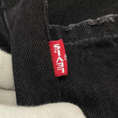 【中古】Levi's | リーバイス　EDIFICE 2ndType Trucker jacket デニムジャケット ブラック サイズ：XXL【尾張小牧店】