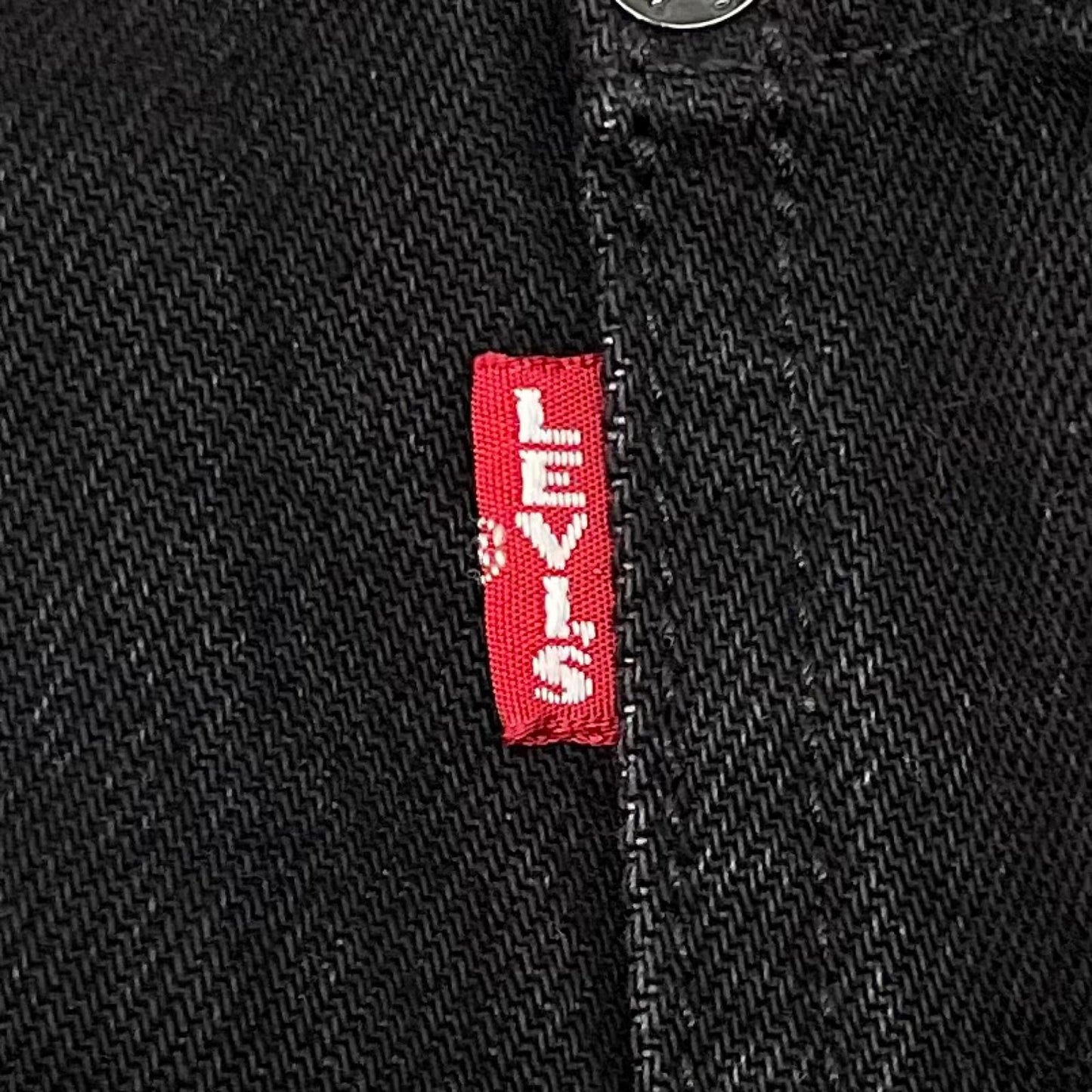 【中古】Levi's | リーバイス　EDIFICE 2ndType Trucker jacket デニムジャケット ブラック サイズ：XXL【尾張小牧店】