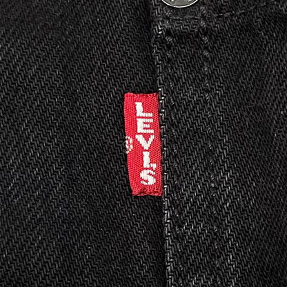 【中古】Levi's | リーバイス　EDIFICE 2ndType Trucker jacket デニムジャケット ブラック サイズ：XXL【尾張小牧店】