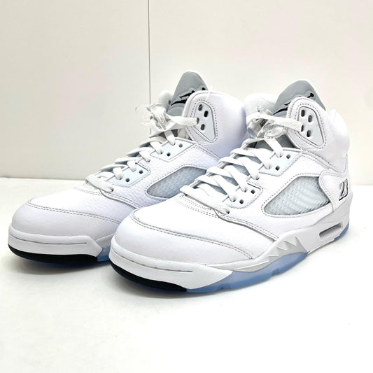 NIKE | ナイキ Air Jordan 5 Retro スニーカー 27.0cm HQ7978-103 ホワイト【尾張小牧店】