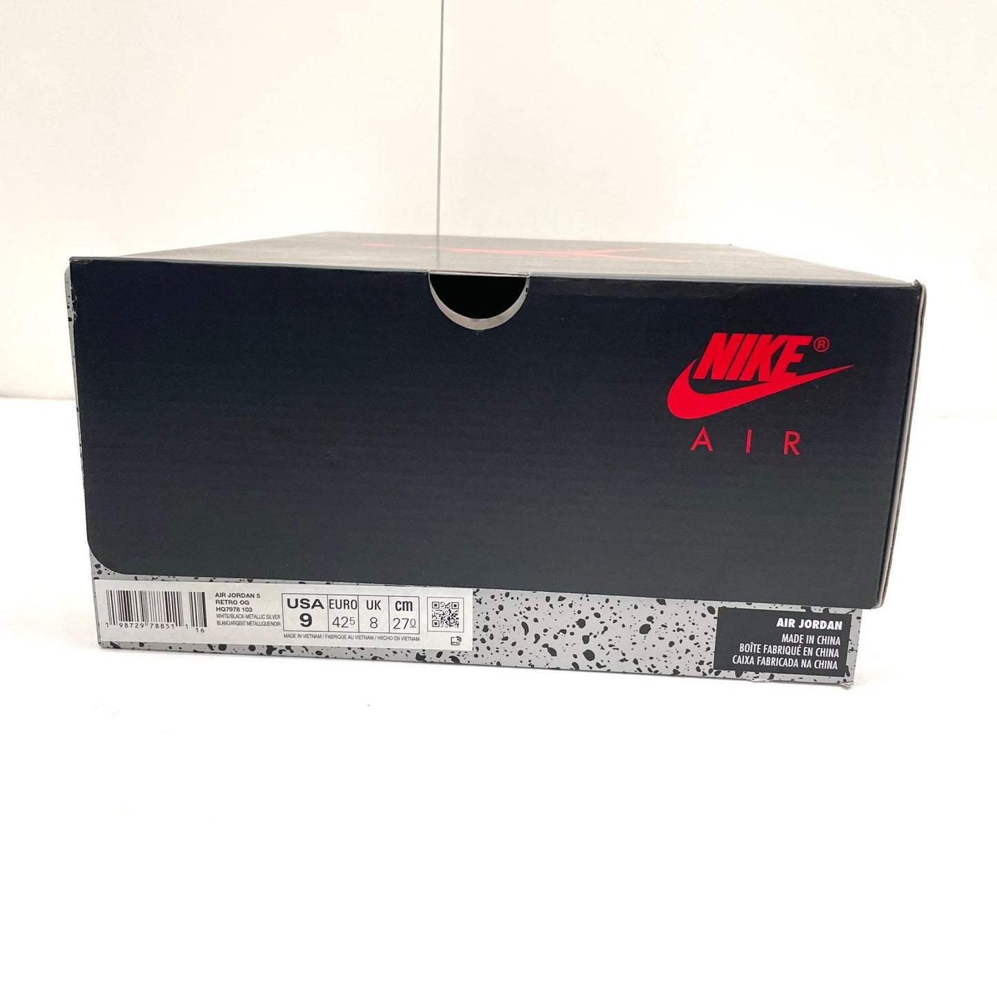NIKE | ナイキ Air Jordan 5 Retro スニーカー 27.0cm HQ7978-103 ホワイト【尾張小牧店】