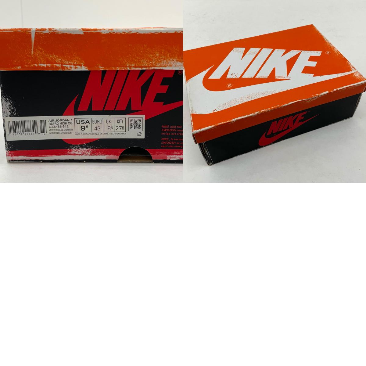 【中古】NIKE | ナイキ Air Jordan 1 High OG "Lost & Found/Chicago"　エアジョーダン1 ハイ OG "ロスト&ファウンド/シカゴ" スニーカー 靴　DZ5485-612 レッド×ホワイト×ブラック 27.5cm【尾張小牧店】