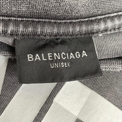 BALENCIAGA | バレンシアガ Tape Type T-Shirt 半袖Ｔシャツ 764235 TRVK1 グレー サイズ：M【尾張小牧店】