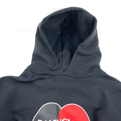 BALENCIAGA | バレンシアガ Credit Card Logo Hoodie パーカー 620973 TIV80 ブラック サイズ：XS【尾張小牧店】