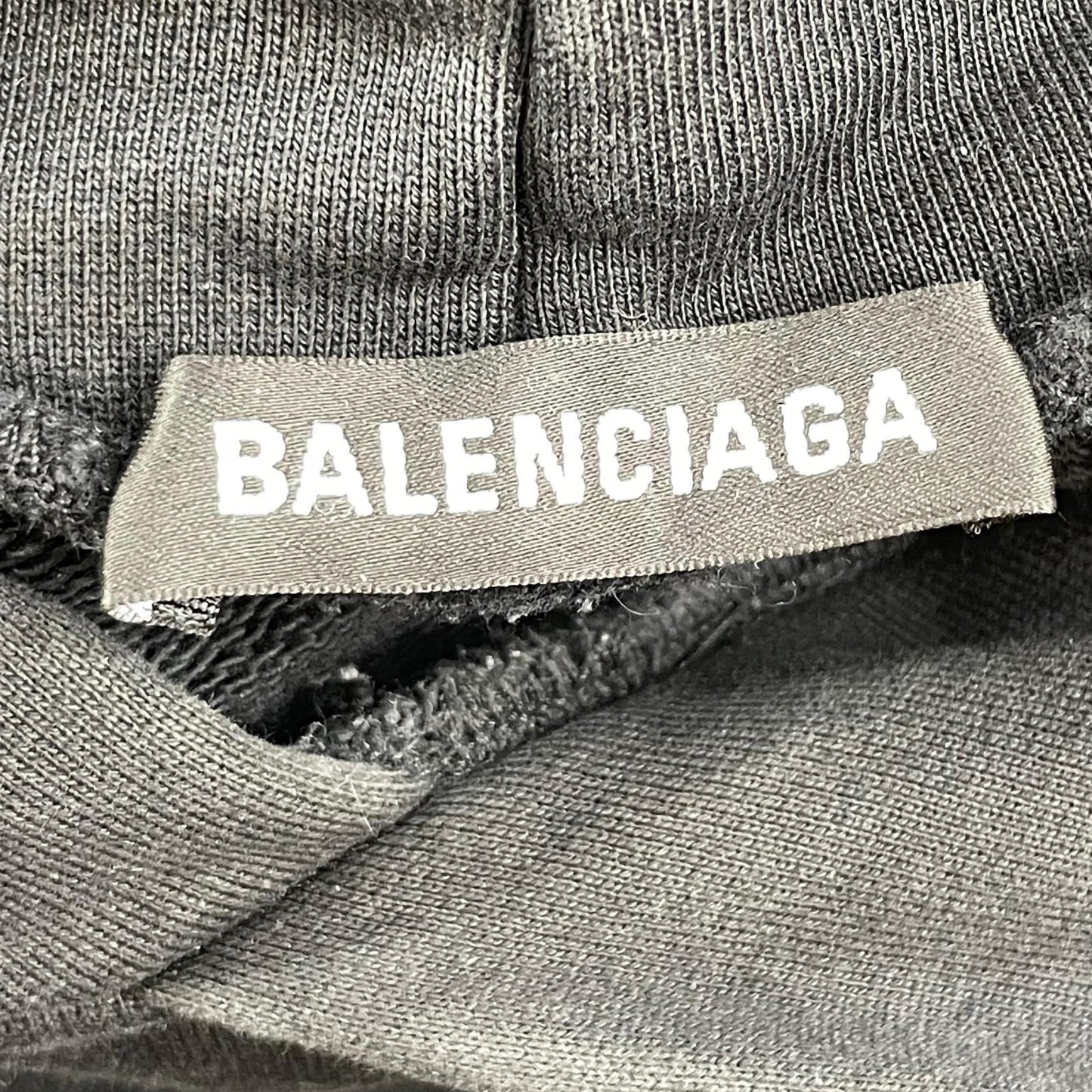 BALENCIAGA | バレンシアガ Credit Card Logo Hoodie パーカー 620973 TIV80 ブラック サイズ：XS【尾張小牧店】