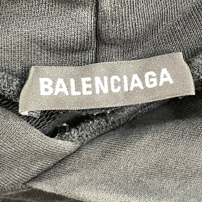 BALENCIAGA | バレンシアガ Credit Card Logo Hoodie パーカー 620973 TIV80 ブラック サイズ：XS【尾張小牧店】