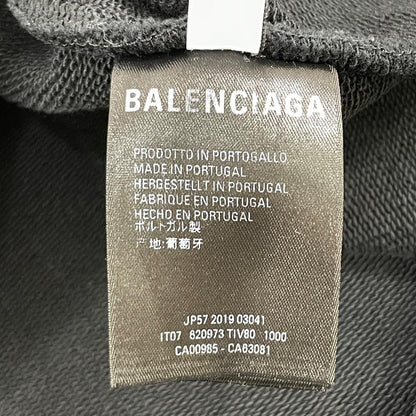 BALENCIAGA | バレンシアガ Credit Card Logo Hoodie パーカー 620973 TIV80 ブラック サイズ：XS【尾張小牧店】