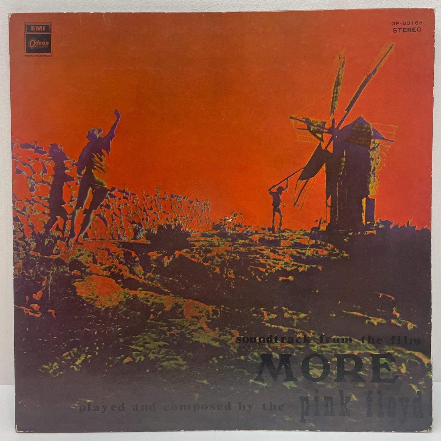 【尾張小牧店】LP ピンク・フロイド / Pink Floyd/MORE OP-80165 黒レベル YAX-3868 4S2 刻印 赤盤（Red Vinyl）【レトロ】【中古】