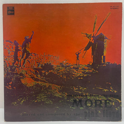 【尾張小牧店】LP ピンク・フロイド / Pink Floyd/MORE OP-80165 黒レベル YAX-3868 4S2 刻印 赤盤（Red Vinyl）【レトロ】【中古】