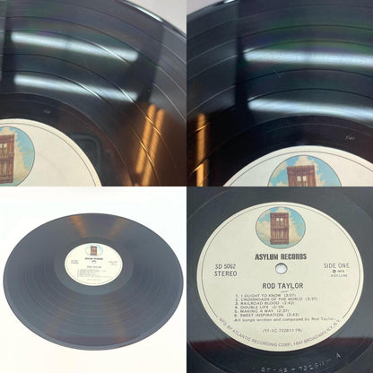 【尾張小牧店】LP ロッド・テイラー / Rod Taylor　アサイラム SD5062 ST-AS-732811-A刻印【レトロ】【中古】