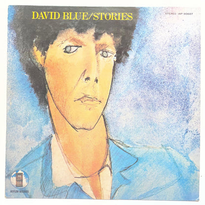 【尾張小牧店】LP デヴィッド・ブルー / DAVID BLUE STORIES IAP-80607 アサイラム SYL-9001-A 1S刻印【レトロ】【中古】