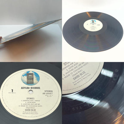 【尾張小牧店】LP デヴィッド・ブルー / DAVID BLUE STORIES IAP-80607 アサイラム SYL-9001-A 1S刻印【レトロ】【中古】