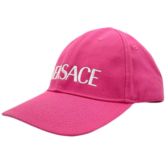 【中古】VERSACE | ヴェルサーチ キャップ 帽子　ピンク【尾張小牧店】